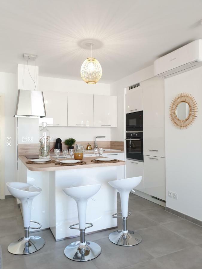 T2 Neuf Avec Jardin Et Terrasse - Proche Des Plages Сен-Сір-сюр-Мер Екстер'єр фото